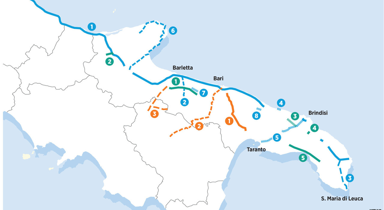Incidenti, dalla Statale 16 alla 275. Le otto strade più pericolose in Puglia: ecco la mappa del rischio Incidenti, dalla Statale 16 alla 275. Le otto strade più pericolose in Puglia: ecco la mappa del rischio