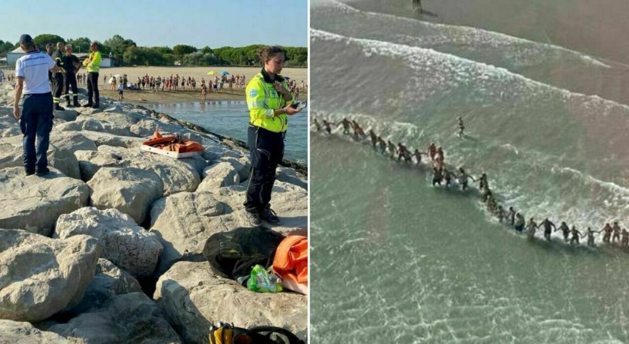 Bambino di 6 anni va a fare il bagno e scompare in mare sotto gli occhi della mamma. Catena umana dei bagnanti per cercare Carlo Bambino di 6 anni va a fare il bagno e scompare in mare sotto gli occhi della mamma. Catena umana dei bagnanti per cercare Carlo