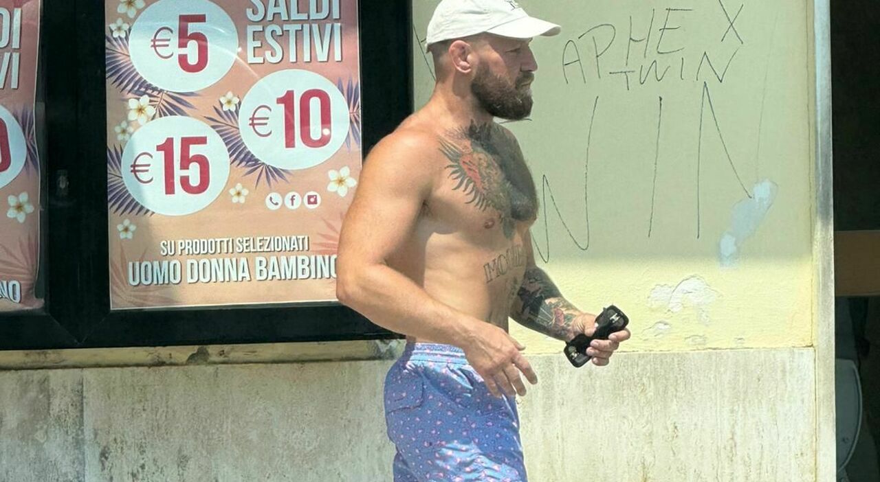 Conor McGregor Stupisce Gaeta: Un Lampo di Star, Pesi e Panorami Mozafiato