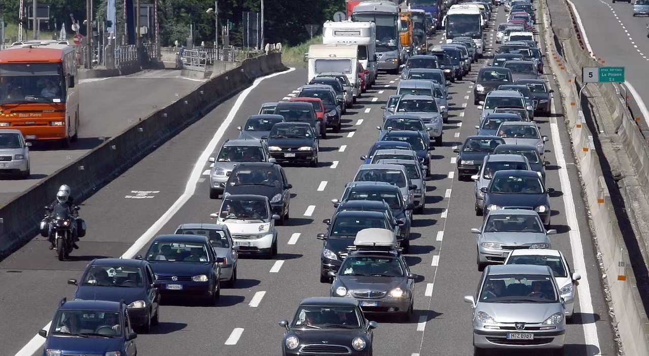 Traffico in autostrada