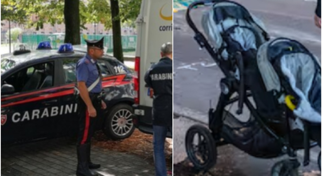 madre lancia il passeggino contro un furgone in corsa bimba di 2 anni ferita follia vicino latina