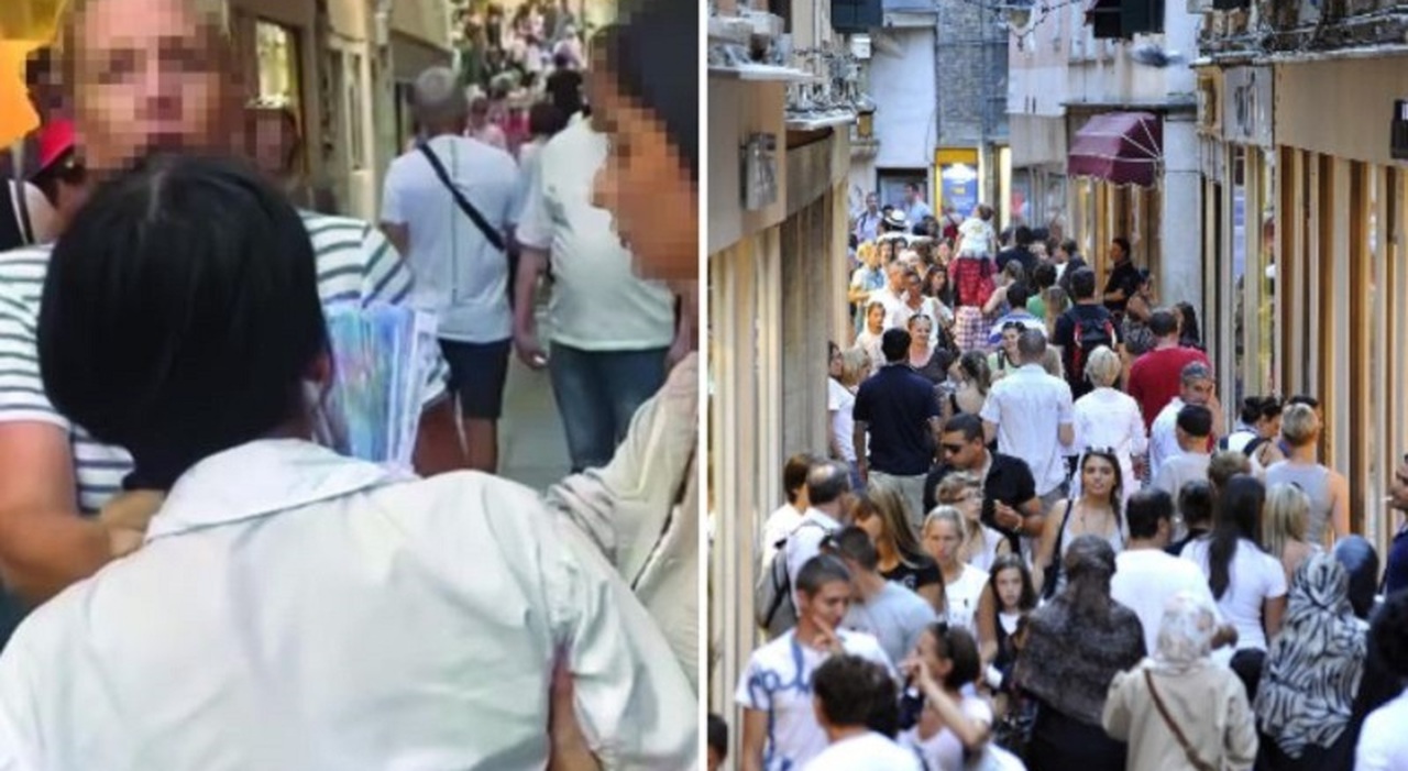 aggredita a sangue dalla borseggiatrice 14enne a venezia turista americana colpita pi249 volte alle tempie con un cellulare