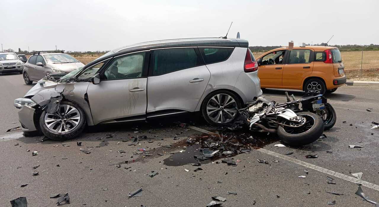 Salento, incidente mortale sulla circonvallazione di Veglie: muore motociclista