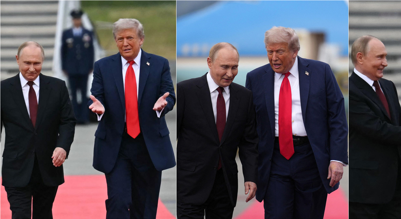 Trump Putin: applauso, sorrisi e pollice alzato (prima della stretta di mano): il linguaggio del corpo dei due presidenti in Alaska