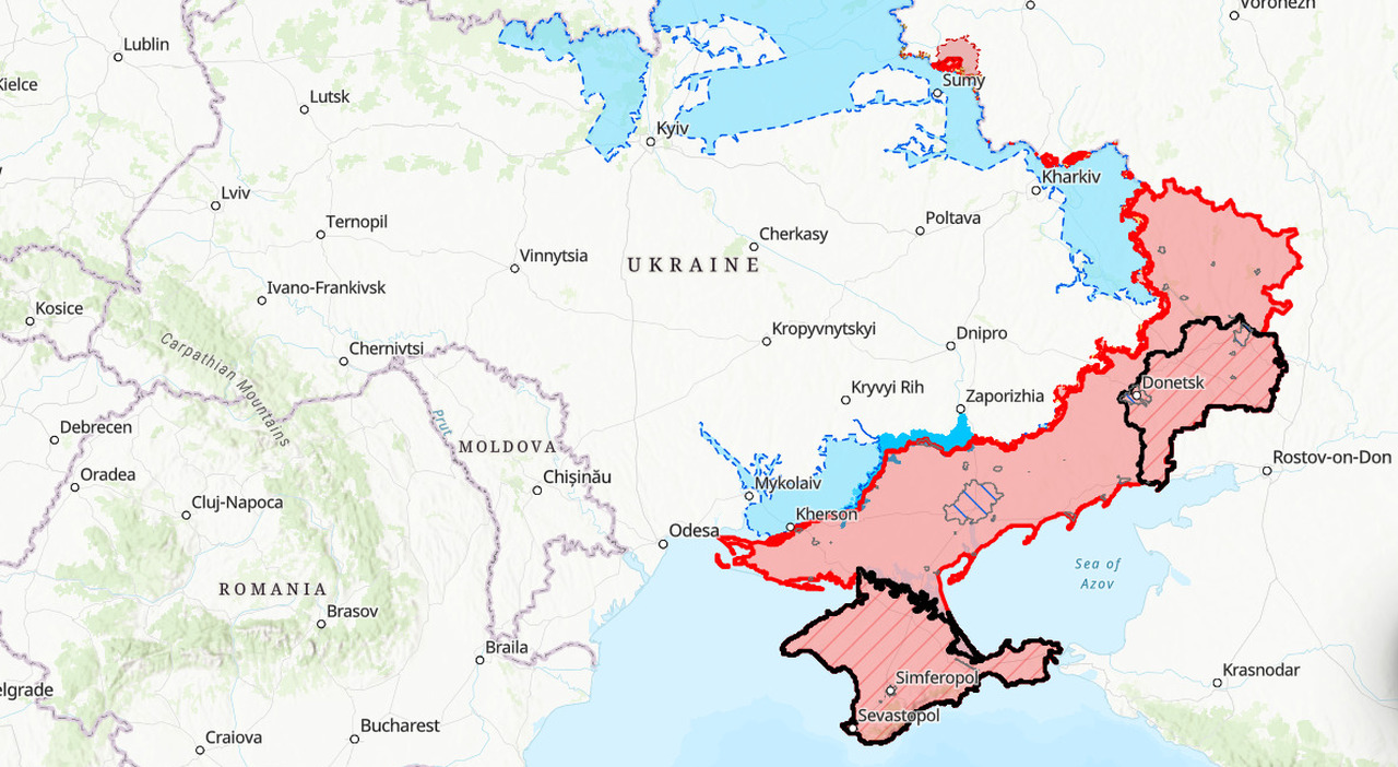 Guerra Ucraina, Putin ha chiesto a Trump il ritiro di Kiev dal Donetsk per finire la guerra. «In cambio Mosca congelerà la linea del fronte»