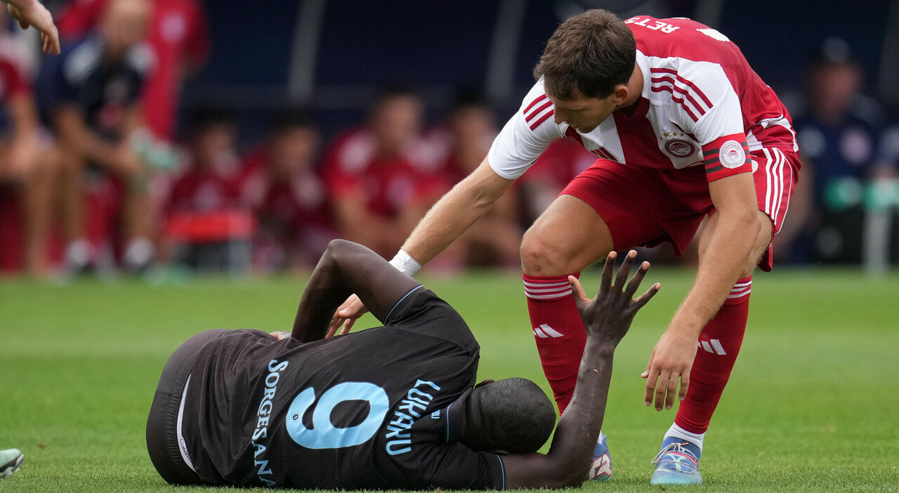 napoli infortunio romelu lukaku quando torna in campo e i tempi di recupero