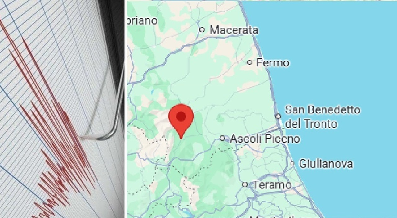 Terremoto a Montegallo, la terra torna a tremare: doppia scossa, la più forte di Magnitudo 3.2 Terremoto a Montegallo, la terra torna a tremare: doppia scossa, la più forte di Magnitudo 3.2