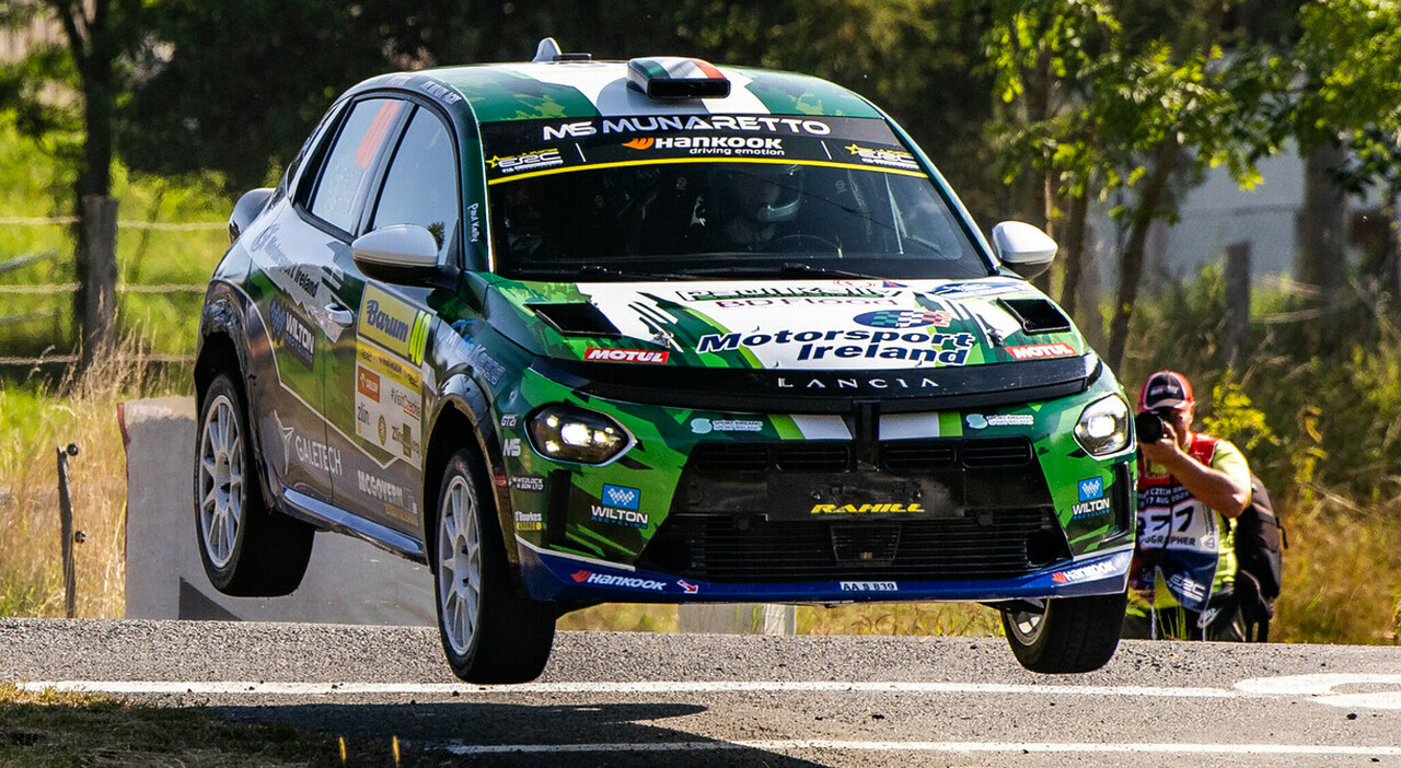 la Ypsilon Rally4 HF di Craig Rahil (credit Red Bull Content Poll)