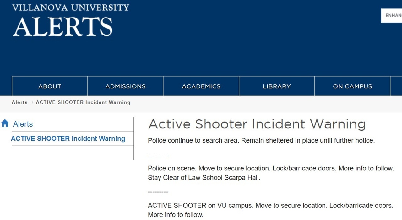 sparatoria in un universit224 a philadelphia 232 il campus di papa leone xiv l appello agli studenti barricatevi nelle vostre stanze o in aula
