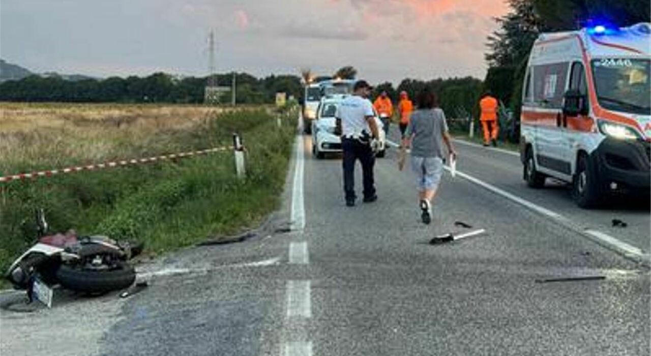 Terribile schianto con un Terribile schianto con un