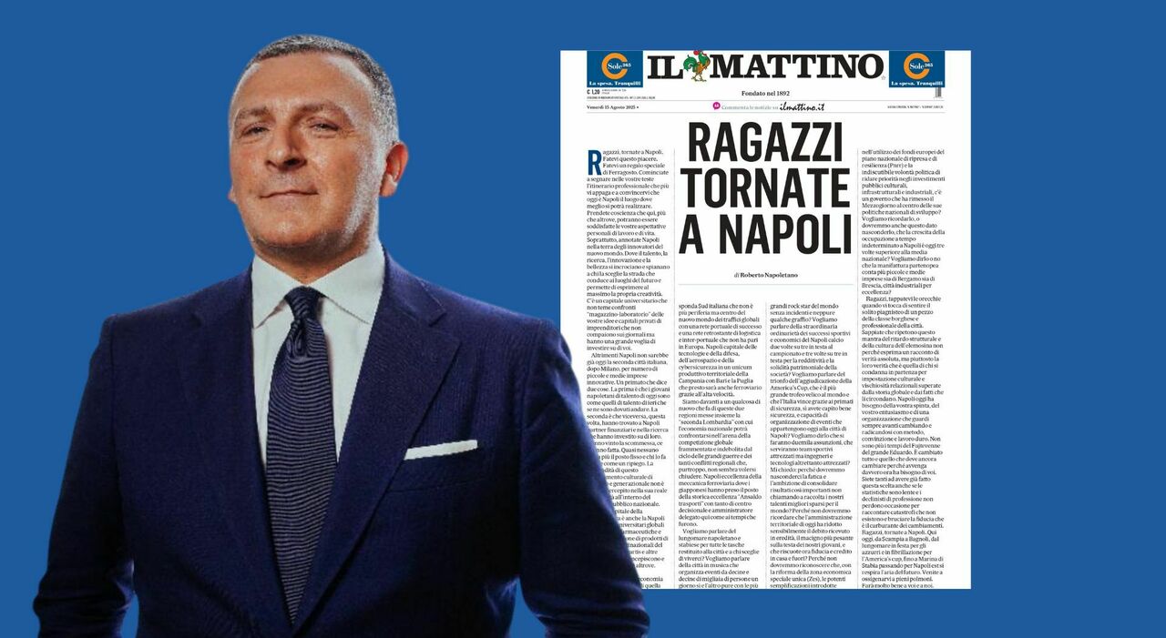 Napoli, intervista al Rettore dell?Università Parthenope Antonio Garofalo: «Città più attrattiva, lo hanno capito anche dall?estero» Napoli, intervista al Rettore dell?Università Parthenope Antonio Garofalo: «Città più attrattiva, lo hanno capito anche dall?estero»