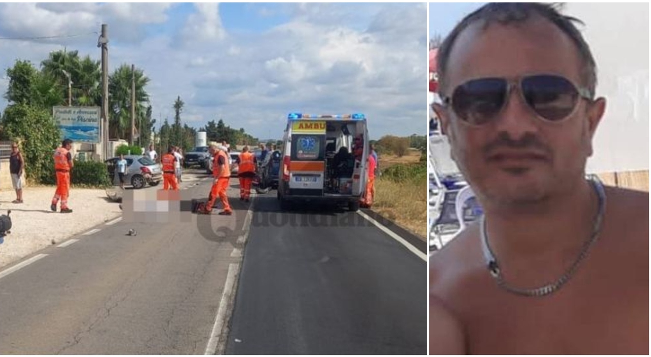 Schianto al rondò, morto un motociclista 50enne: operaio dell Schianto al rondò, morto un motociclista 50enne: operaio dell