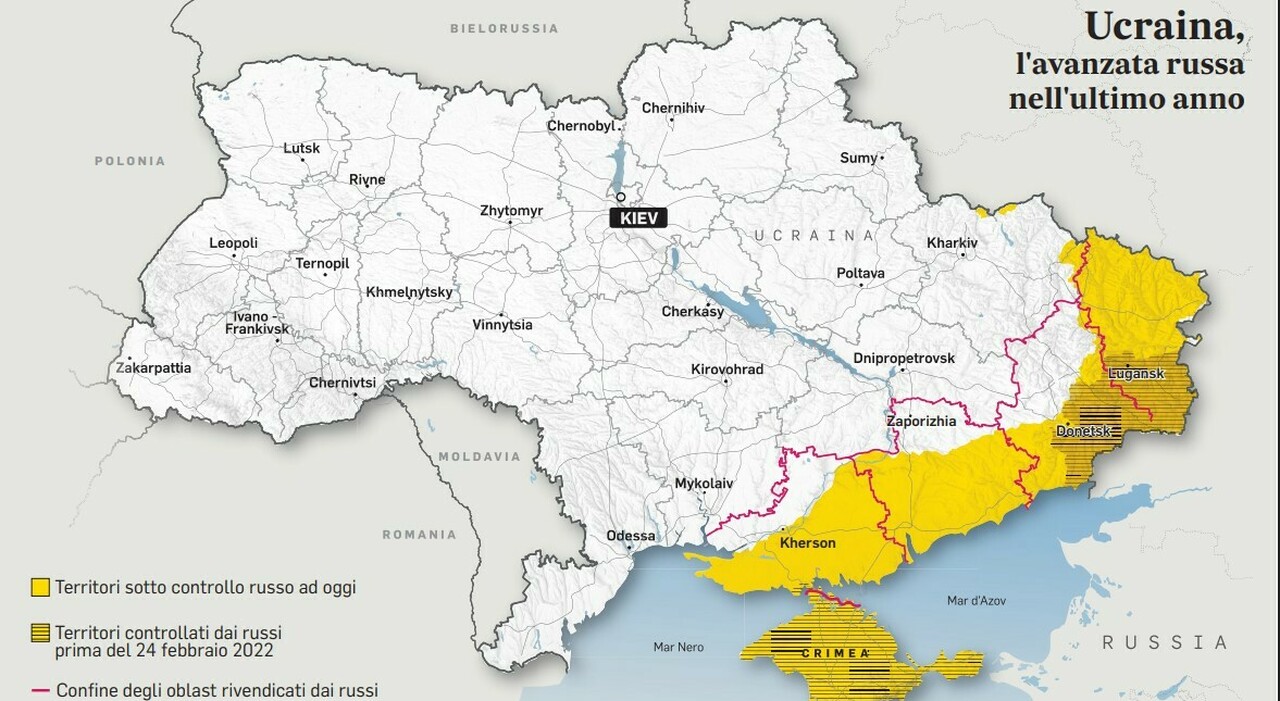 Guerra ucraina, un «anello d Guerra ucraina, un «anello d