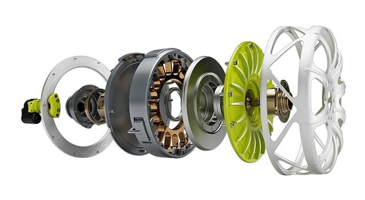 il motore elettrico a flusso assiale di Orbis Electric HaloDrive