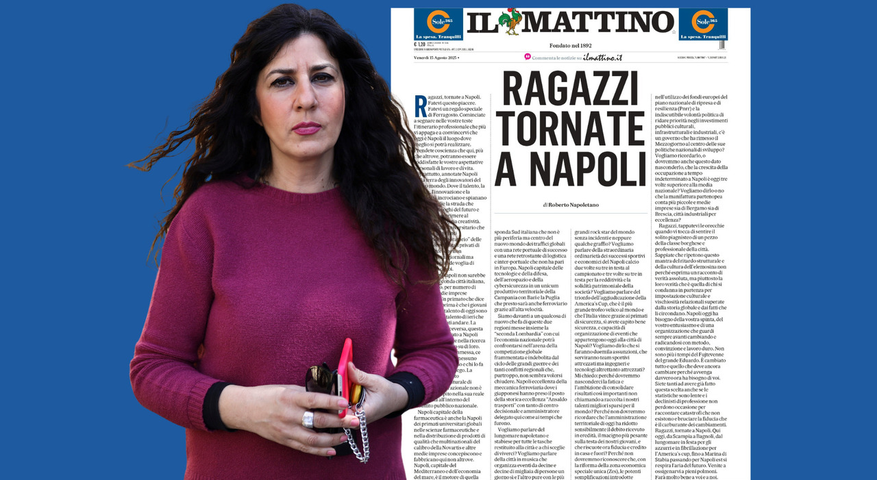 Valeria Pirone, dirigente del Marie Curie di Ponticelli: «A Napoli il lavoro c?è, le imprese a caccia dei nostri diplomati» Valeria Pirone, dirigente del Marie Curie di Ponticelli: «A Napoli il lavoro c?è, le imprese a caccia dei nostri diplomati»