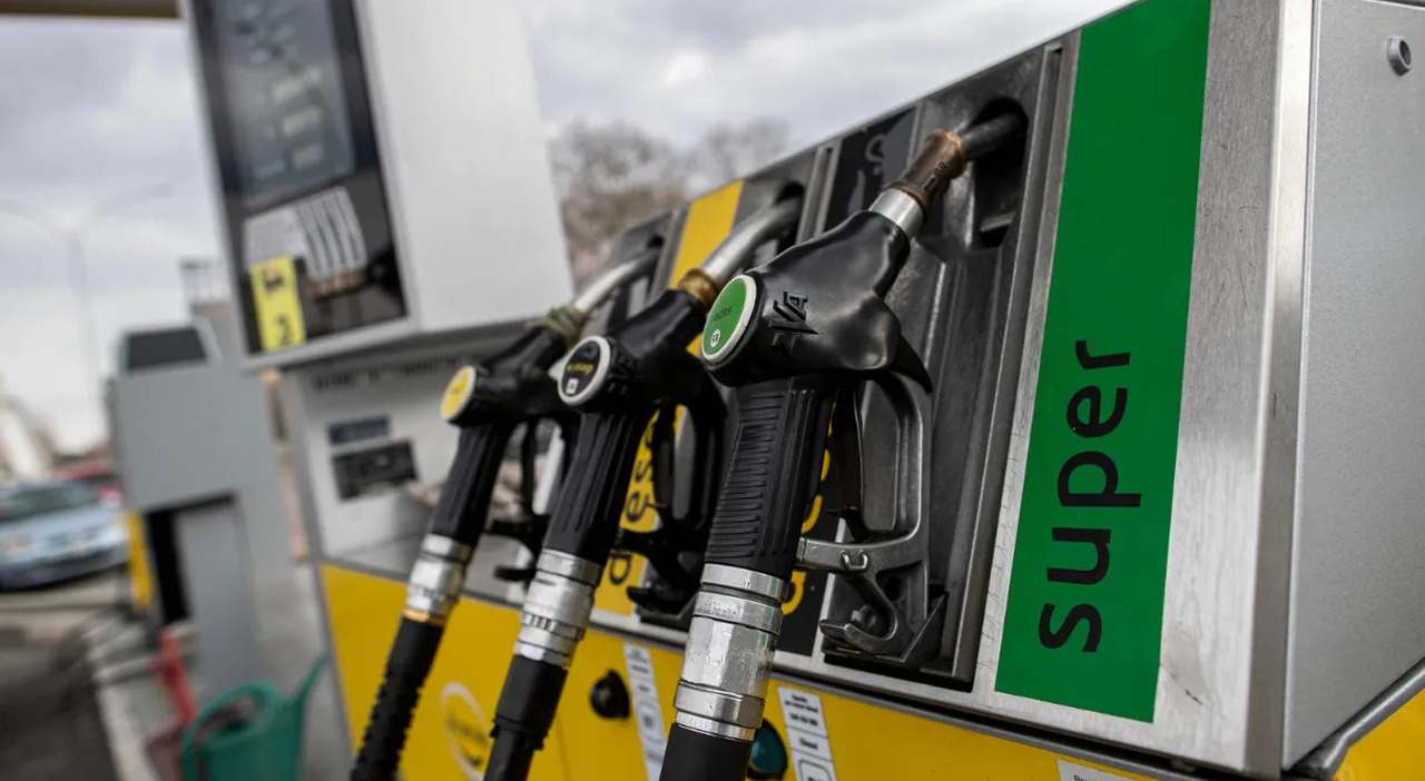 Una pompa di benzina