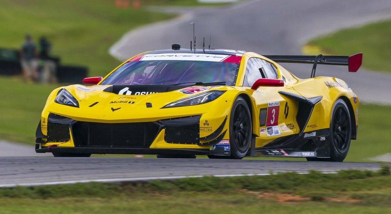 la Z06 GT3 al successo di Antonio Garcia e Alexander Sims