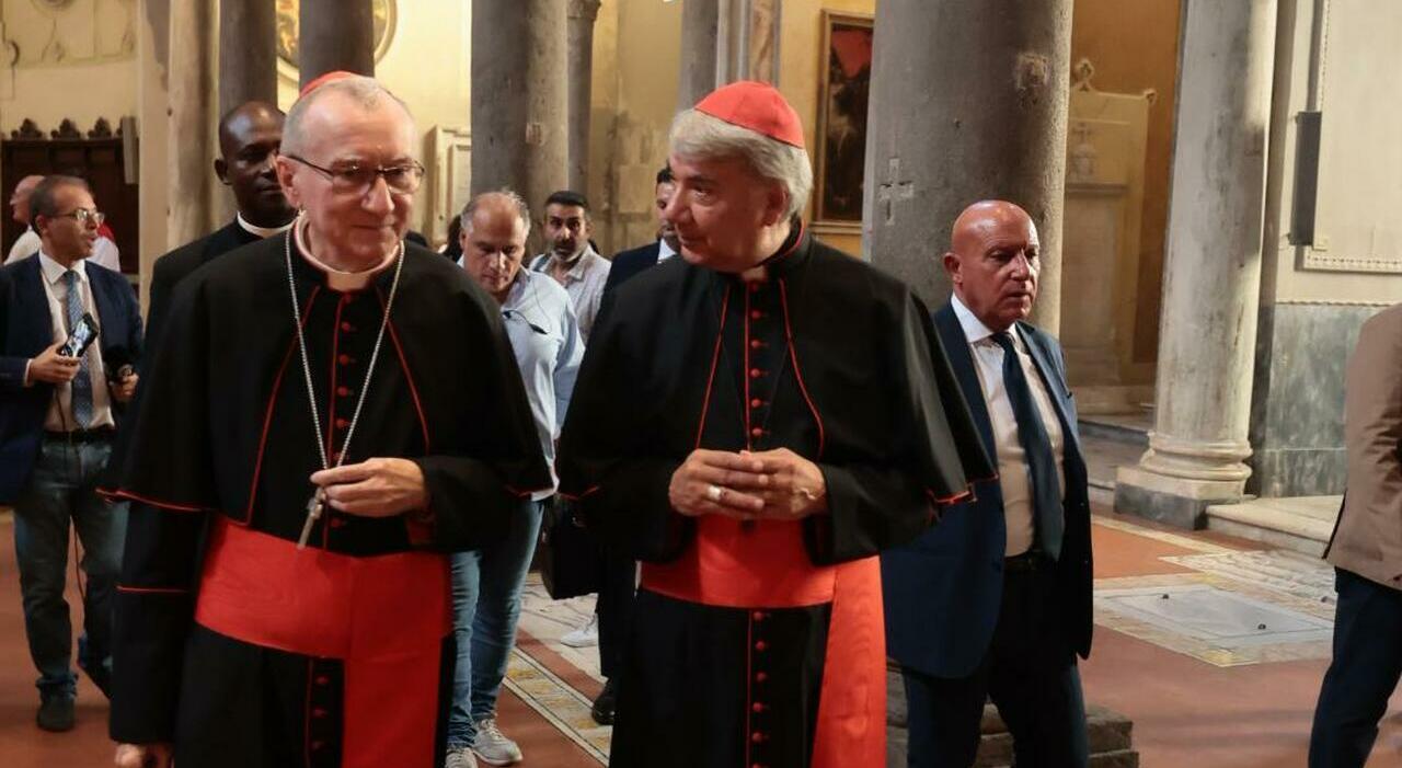 Giubileo a Napoli, Parolin incontra Sepe e Battaglia: «Da qui messaggio di fede e speranza all?Italia»