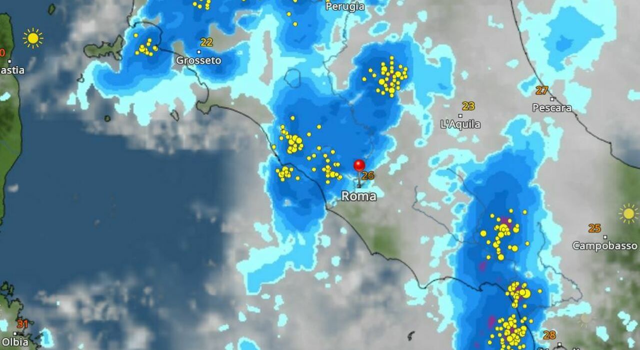 Temporale a Roma in arrivo: dove e quando, le previsioni meteo giorno per giorno Temporale a Roma in arrivo: dove e quando, le previsioni meteo giorno per giorno