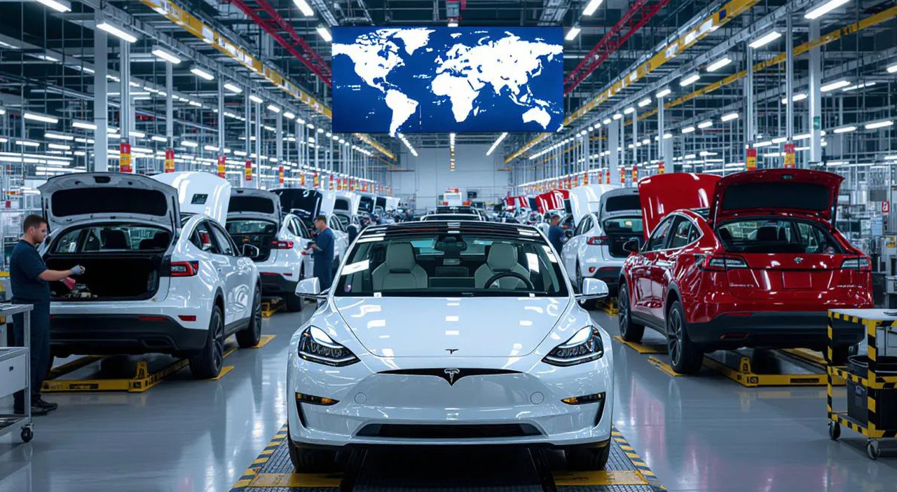 Tesla in produzione