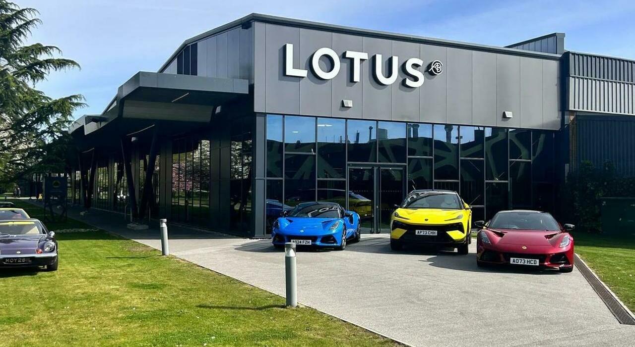 La sede Lotus a Hetel in Gb