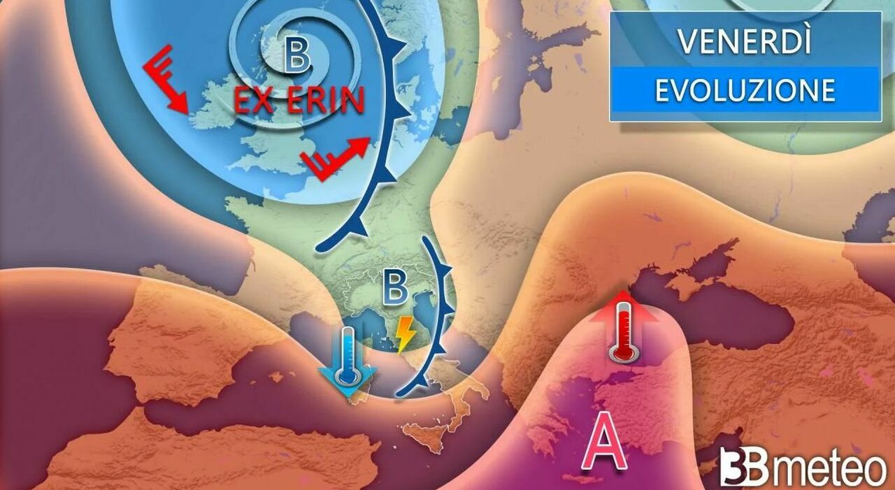 Allerta meteo, il maltempo spazza via l
