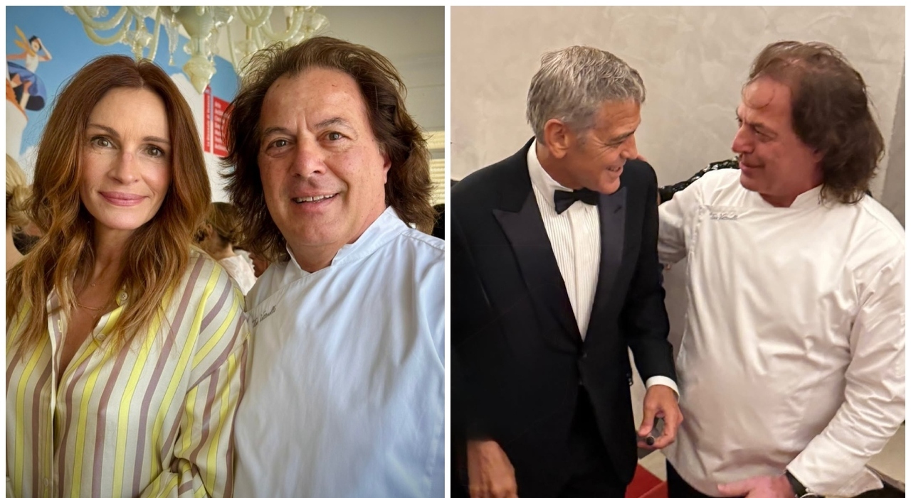 Lo chef delle star a Venezia: «Dal ?Rambo alla Clooney? allo ?Scampo Elodie?, cucino piatti ispirati a loro. Conquistarli non è facile, ma li stupisco» Lo chef delle star a Venezia: «Dal ?Rambo alla Clooney? allo ?Scampo Elodie?, cucino piatti ispirati a loro. Conquistarli non è facile, ma li stupisco»