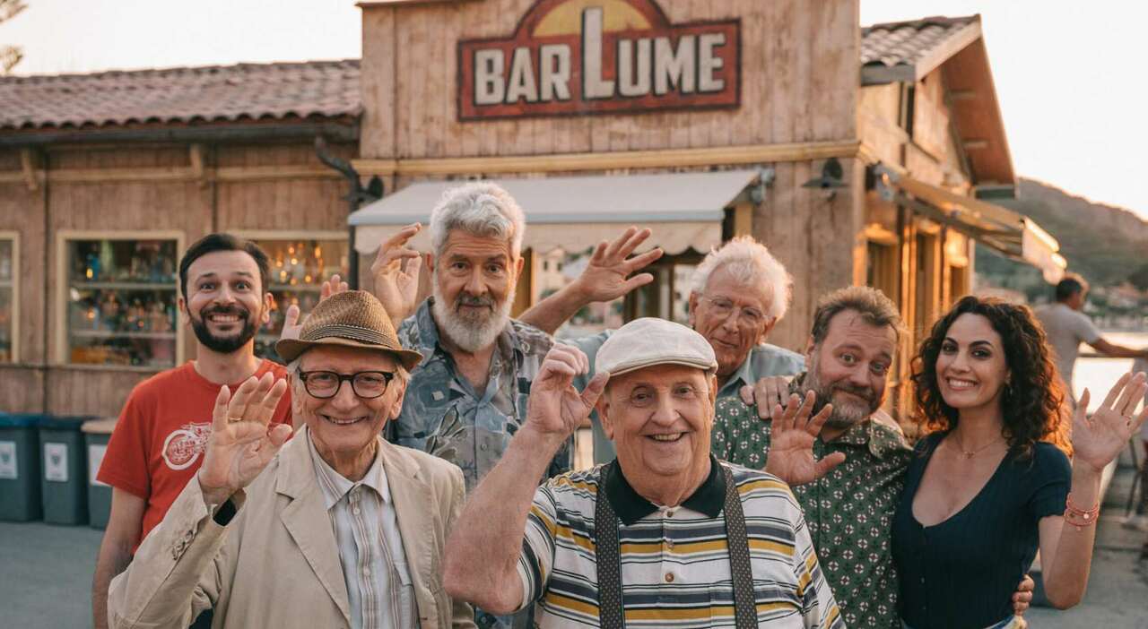 Pensionato fa la comparsa ne "I Delitti del BarLume" per 188 euro, l Pensionato fa la comparsa ne "I Delitti del BarLume" per 188 euro, l