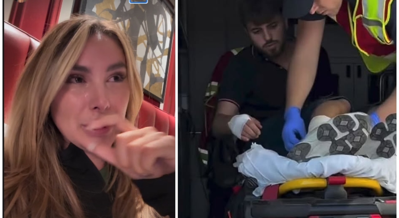 Chiara Cainelli in lacrime dopo l