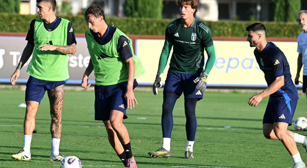 Joueur italien en action