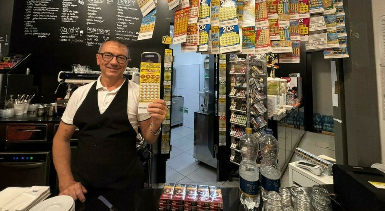 compra un gratta e vinci da 20 euro e vince cinque milioni caccia al fortunato