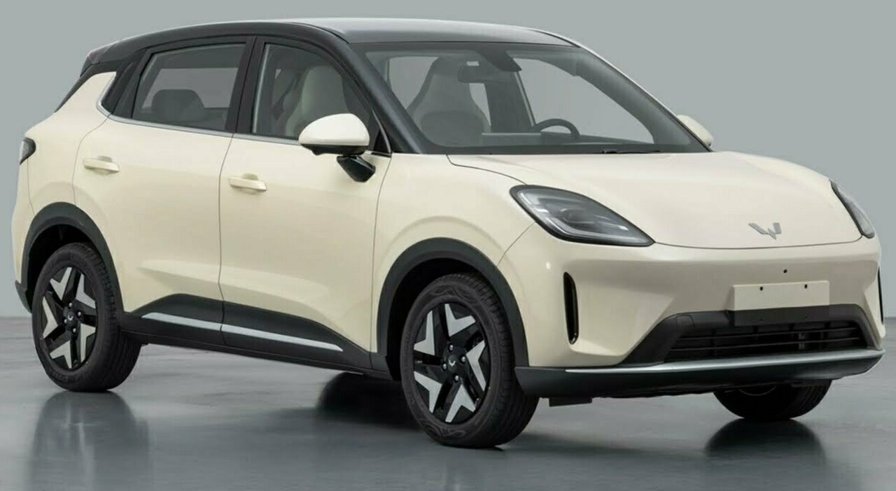 Binguo S ha un aspetto da B-suv contemporaneo ma sobrio con livrea bicolore