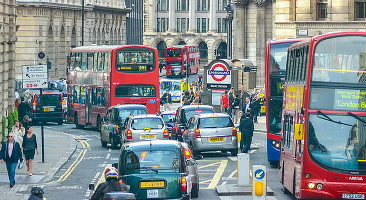 Traffico a Londra