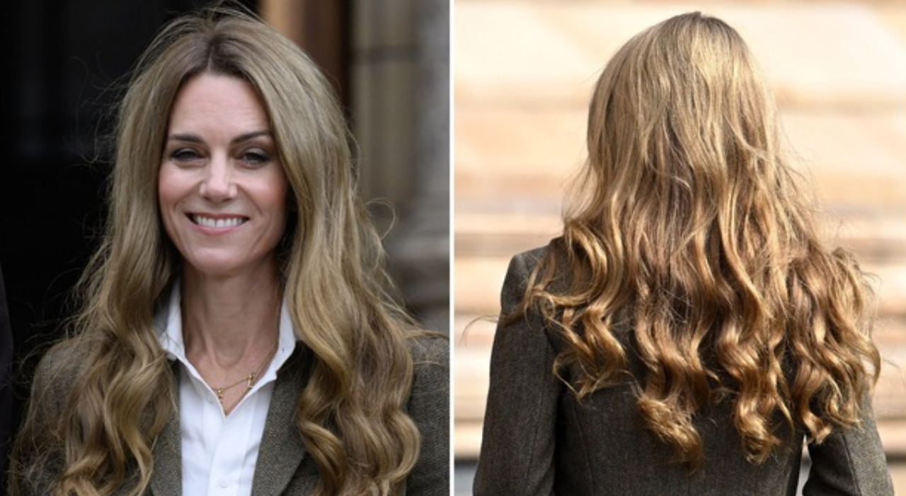 Kate Middleton e la nuova tinta di capelli, i dubbi del web: «Una parrucca  per nascondere gli effetti della chemio?»