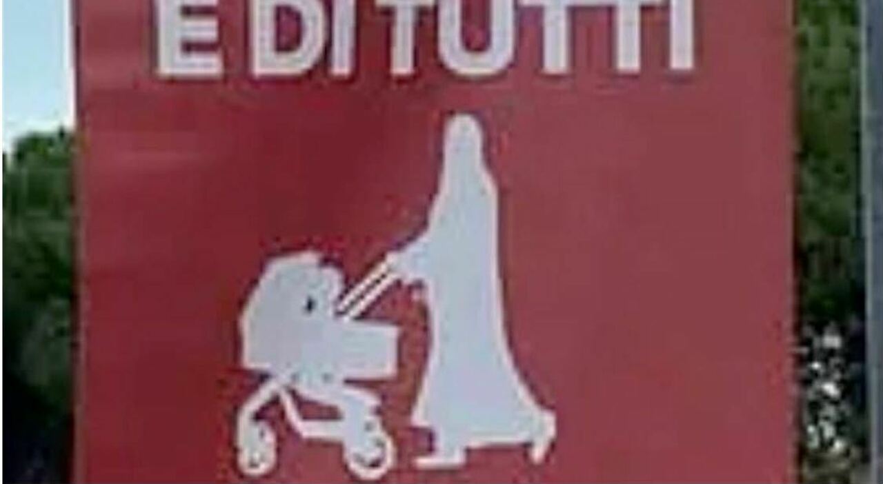 Jesi, sicurezza stradale, cartello della discordia. FdI insorge: «Quel burqa non ci rappresenta». L
