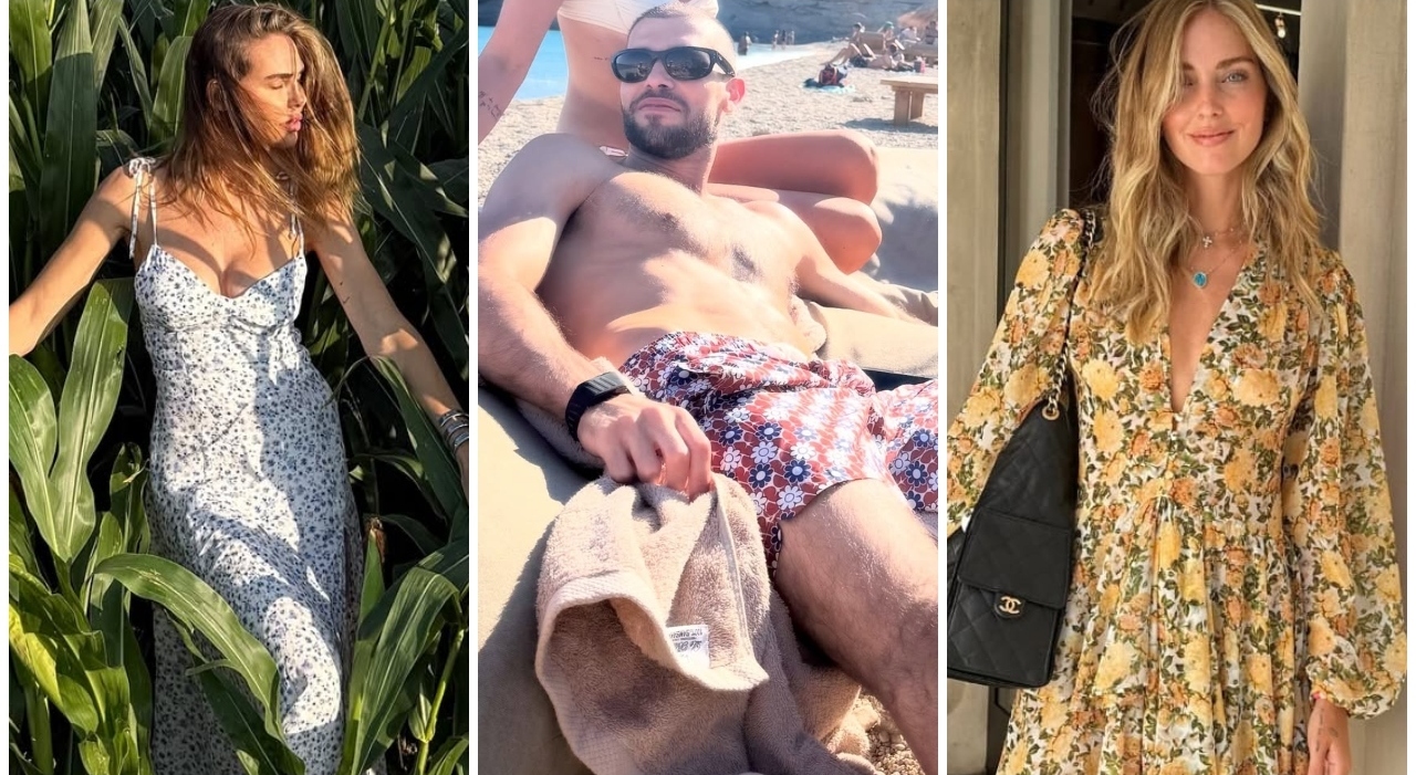 Look estate 2025, i fiori dominano le tendenze: da Bianca Guaccero a Goffredo Cerza, come indossare le fantasie preferite delle celebs Look estate 2025, i fiori dominano le tendenze: da Bianca Guaccero a Goffredo Cerza, come indossare le fantasie preferite delle celebs