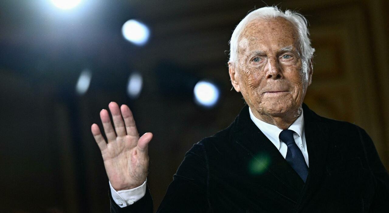 Giorgio Armani morto, l Giorgio Armani morto, l