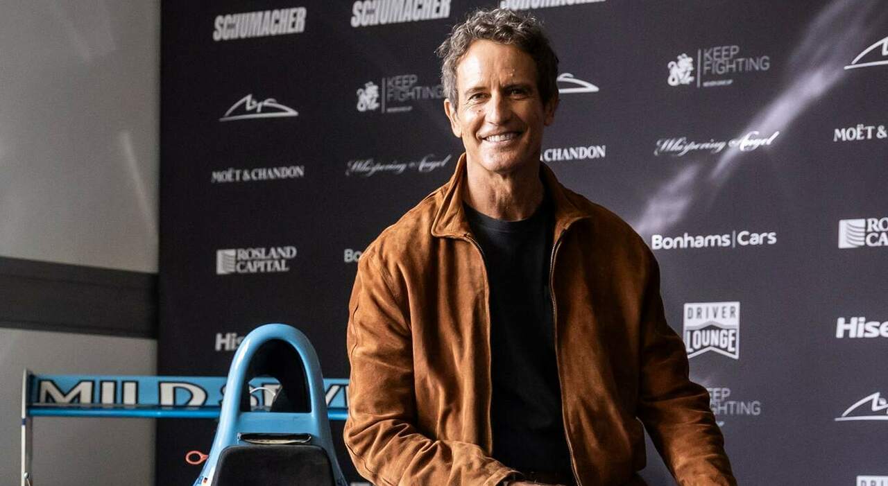 Alessandro Benetton negli anni 90, presidente della scuderia Benetton