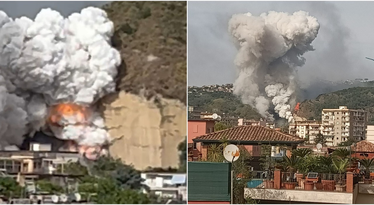 Esplosione a Pianura, boato in una fabbrica di fuochi d Esplosione a Pianura, boato in una fabbrica di fuochi d