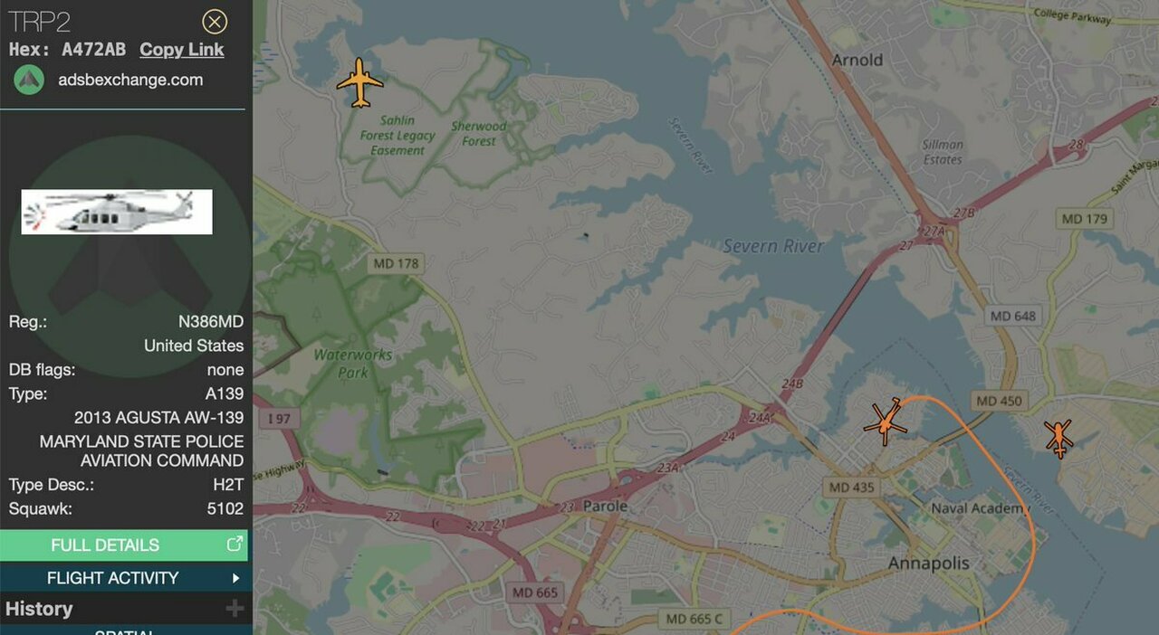 Us Naval Academy in lockdown, sentiti colpi d