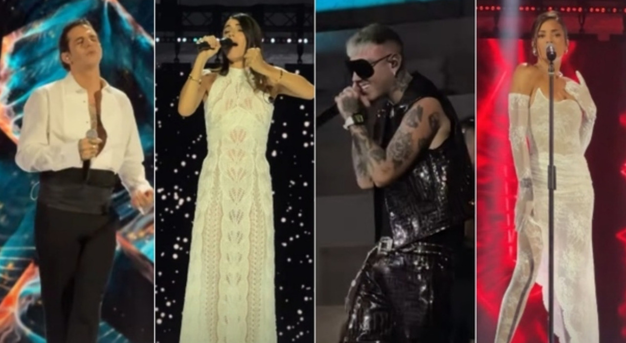 Tim Music Awards, pagelle look: Elodie too much (5), Achille Lauro ...