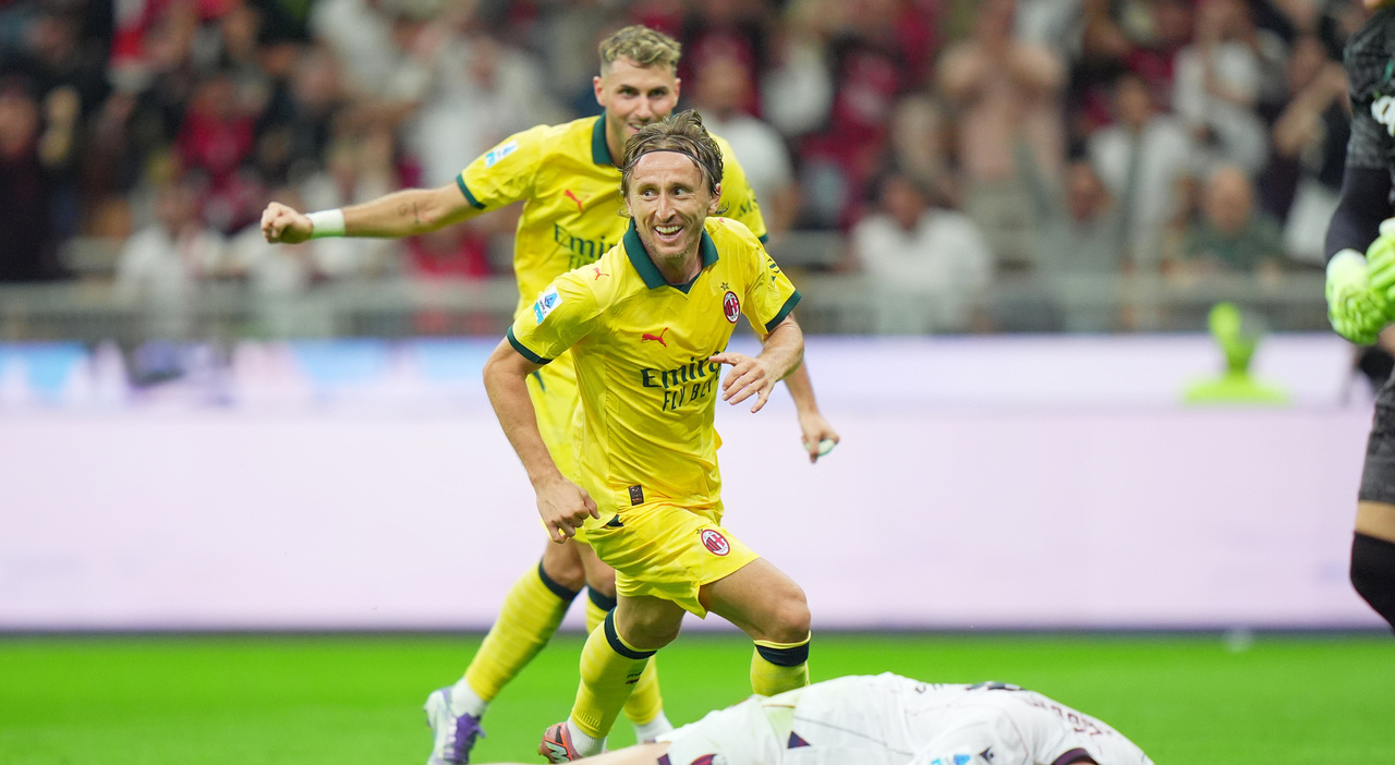 Milan-Bologna 1-0, le pagelle: Modric (8) sontuoso trova la prima rete in Italia, Gimenez (5) stecca ancora, ...