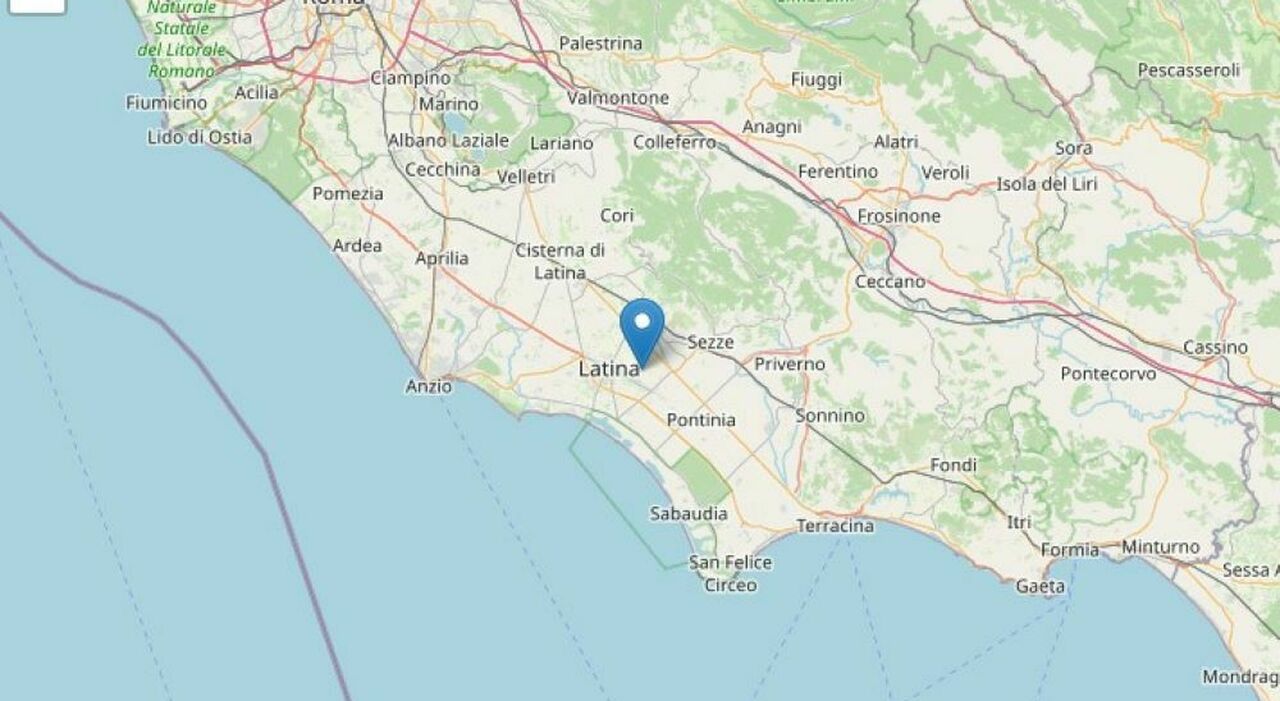 Terremoto nel Lazio, scossa di magnitudo 3.2: l