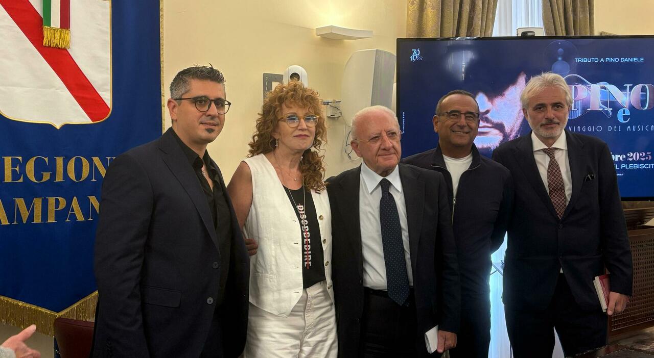 Pino è, presentato il maxi evento al Plebiscito: il cast ufficiale e i duetti