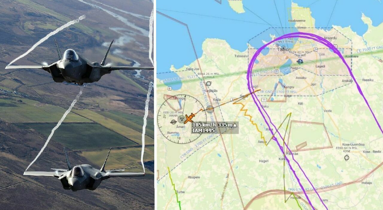 Scramble in Estonia, F 35 italiani respingono 3 caccia russi: violato lo spazio aereo. Tallinn: «Incidente di una brutalità senza precedenti»