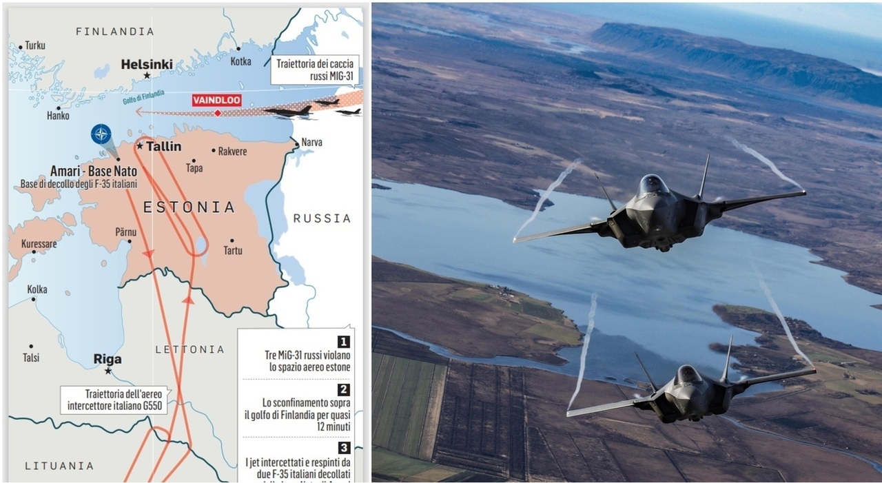 F35 in Estonia contro i caccia russi, l F35 in Estonia contro i caccia russi, l
