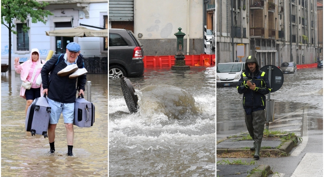 Maltempo, non si prevedono miglioramenti: temporali, fulmini e grandine anche al Centro e al Sud. Tutte le allerte