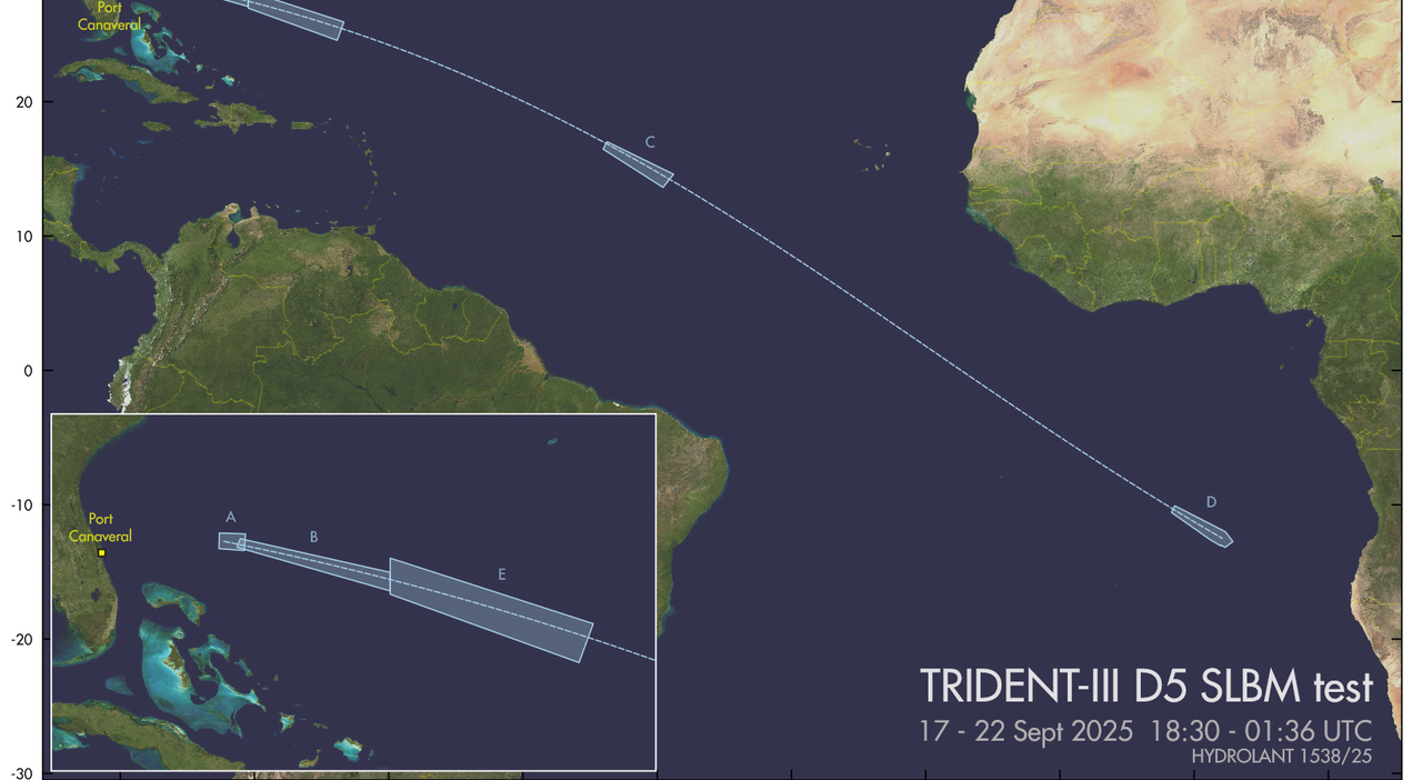 missile nucleare trident il test usa dopo la triade nucleare di xi gittata di 12000 km e la cina dista soli 3200 km