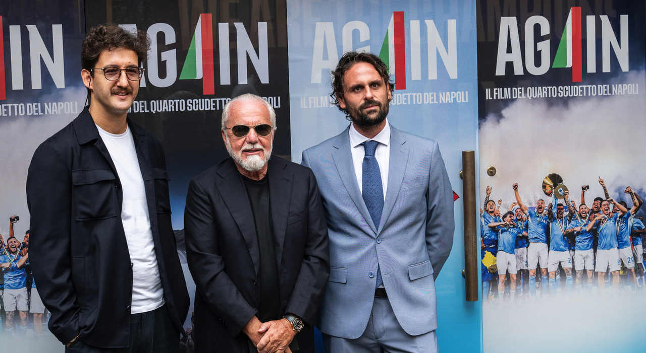 napoli il film scudetto ag4in emoziona de laurentiis suspense fino all ultima partita