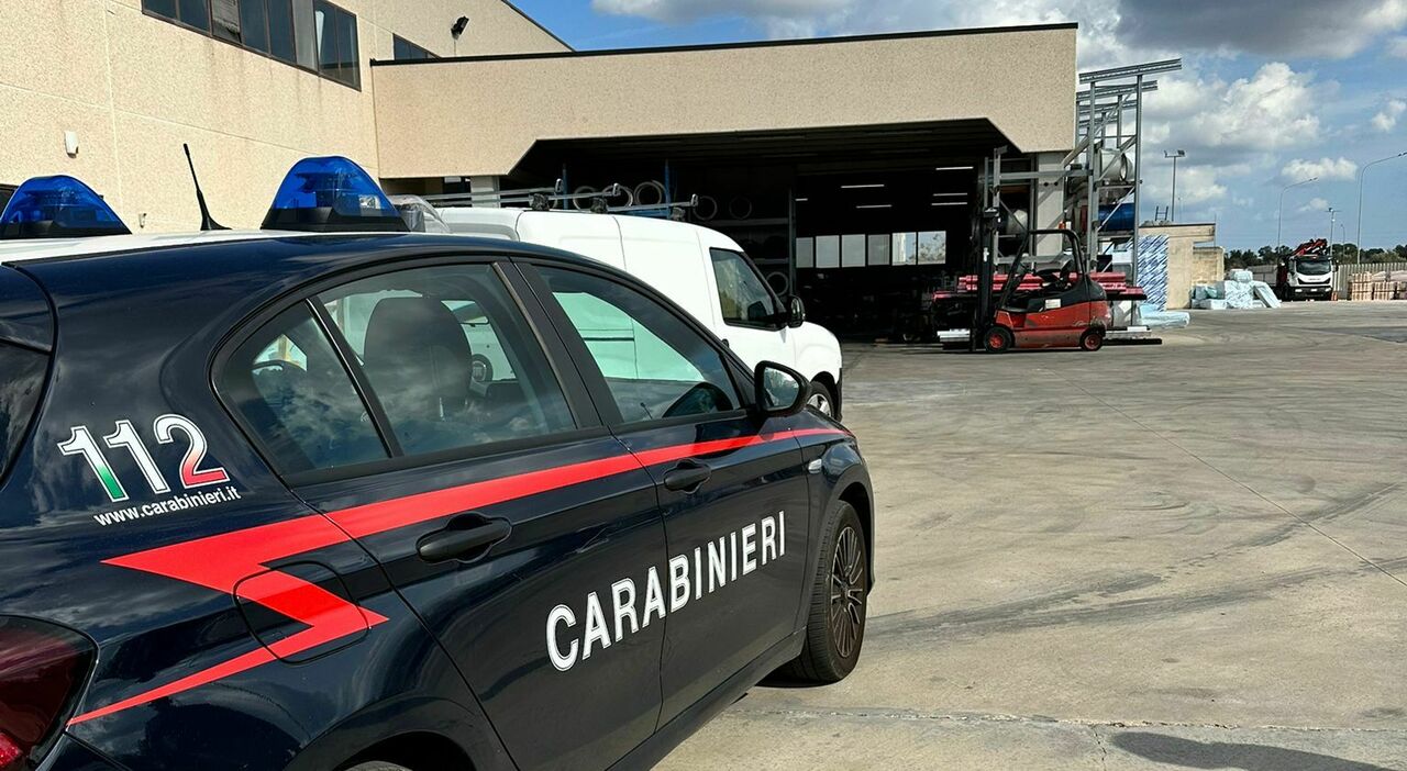 Salento, incidente sul lavoro: operaio ferito alla mano da una pressa
